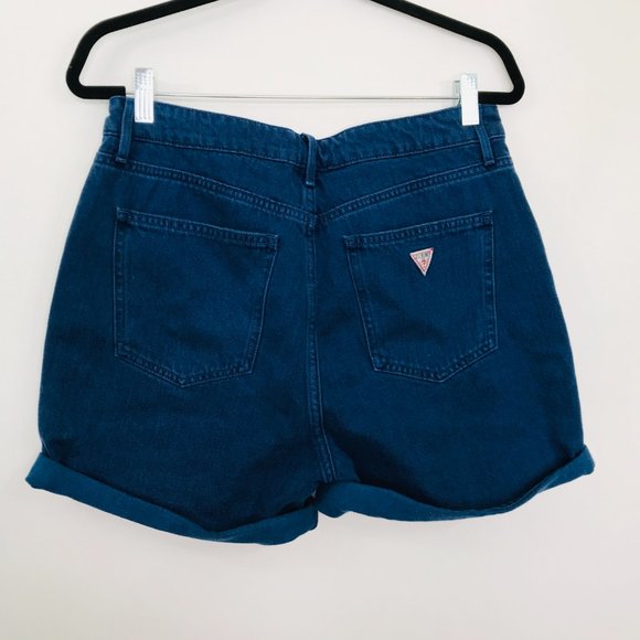 GUESS  Mid-Rise Denim Shorts - Picture 2 of 8